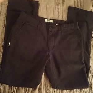 Vans black 66/99 relaxed straight fit pants